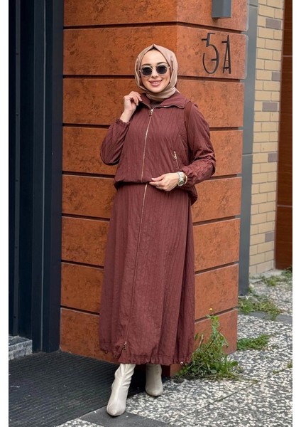 Tafta Etek Takım 38216 Taba