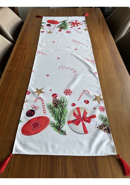 Mistel Yılbaşı Desenli Runner 45X140 cm fiyatları