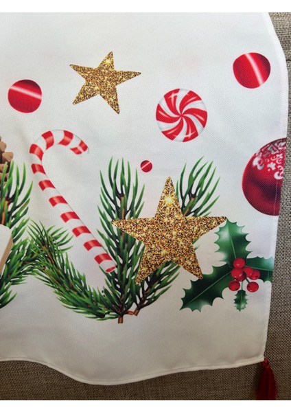 Mistel Yılbaşı Desenli Runner 45X140 cm modelleri