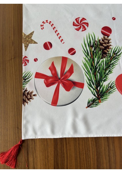 Mistel Yılbaşı Desenli Runner 45X140 cm fırsatları