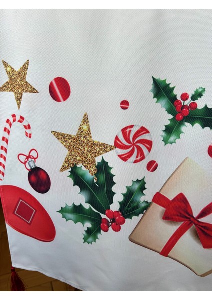 Mistel Yılbaşı Desenli Runner 45X140 cm