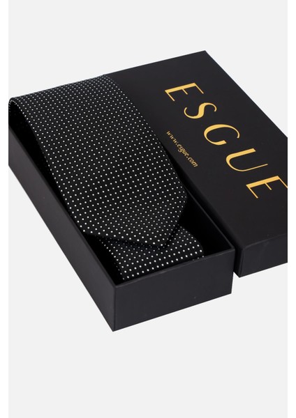 8 cm Klasik Geniş Hand Made Siyah - Beyaz Nokta Desen Mendilli Kravat fırsatları