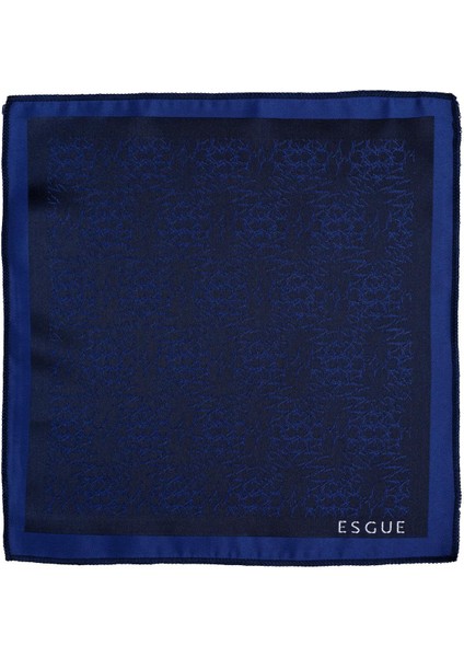 8 cm Klasik Geniş Hand Made Lacivert Desenli Mendilli Kravat indirimleri