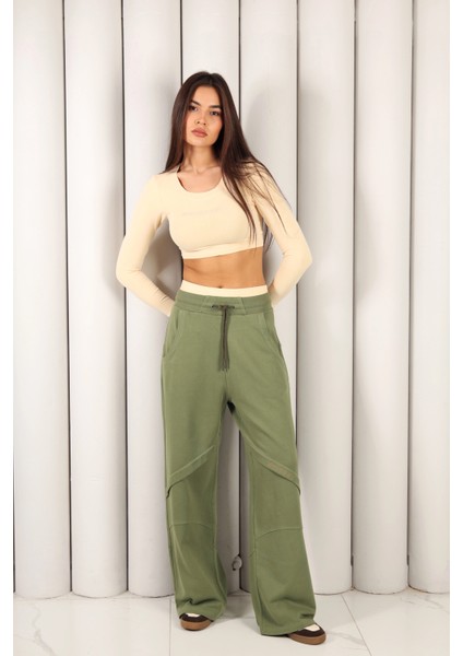 Kadın Yeşil Oversize Eşofman Altı | Msc 2618ALT fırsatları