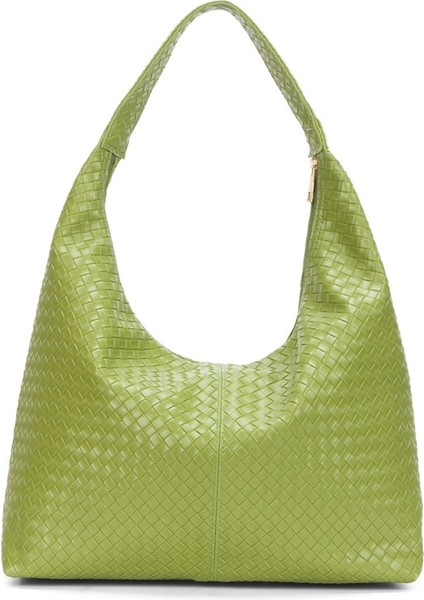 Kadın Salaş Büyük Dream Yağ Yeşili Omuz ve Tote Çanta