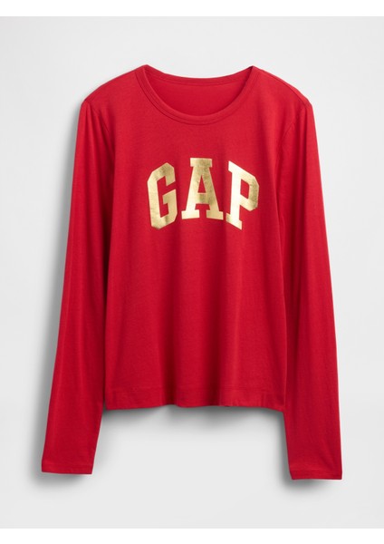 Kadın Kırmızı Favorite Gap Logo T-Shirt fiyatları