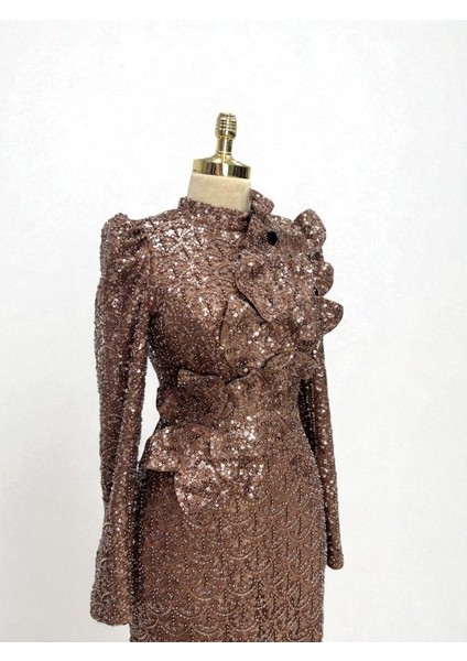 Tesettür Yaprak Abiye fiyatları