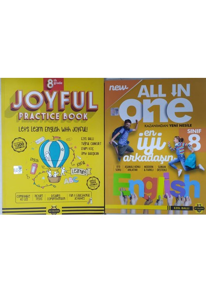 Bee Publishing 8. Sınıf New All In One English Book+Practıce Book