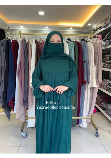 Tesettür Ayrobin Elbise ve Sufle Takım fiyatları