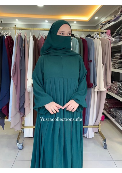 Tesettür Ayrobin Elbise ve Sufle Takım modelleri