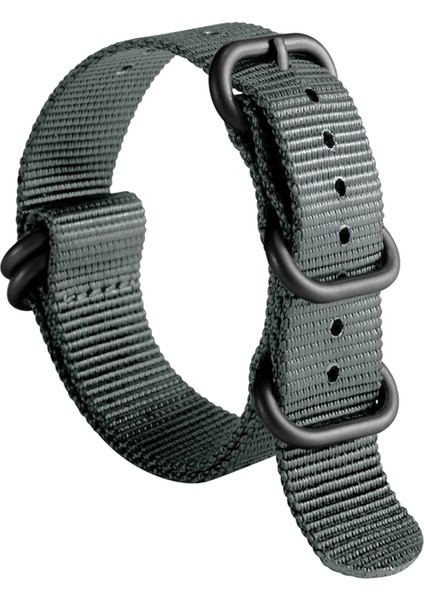 18mm-20mm-22mm-24mm saatlerle uyumlu premıum zulu nato kumaş tekstil saat kordonu kayışı z39nyl1b-gr fiyatları