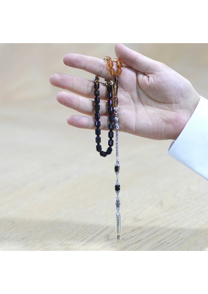 Kararmaz Metal Arnavut Püsküllü Uçlu Kapsül Kesim Süzme Siyah Beyaz Ateş Kehribar Tesbih modelleri