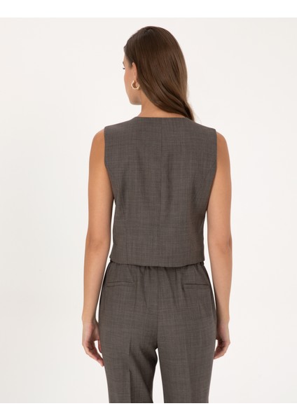 Kadın Vizon Yelek 50296909-VR052 indirimleri