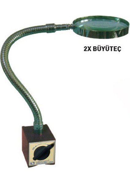 2x Vertex Fleks Kollu Tezgah Üstü Büyüteç