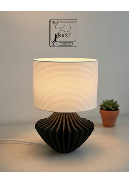 Bast Tasarım Yeni Nesil 3D Baskı Modern Masa Lambası Abajur fiyatları