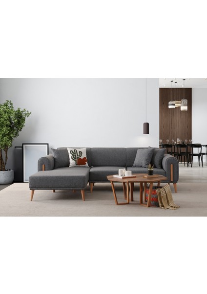 Leon Sol Köşe Gri fırsatları