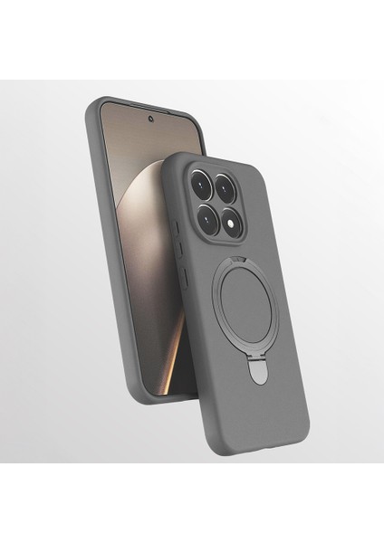 Xiaomi 15T Kılıf Samara Standlı Araç Tutucu Özellikli + Ekran Koruyucu