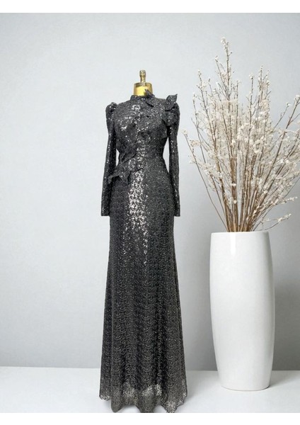 Tesettür Yaprak Abiye