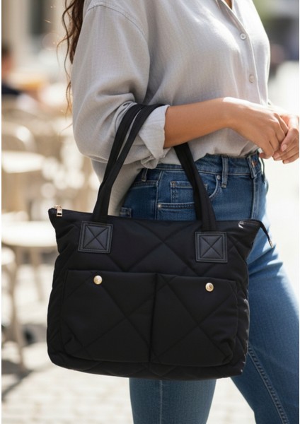 Kadın Kapitone Kol Çantası Her Yaştan kesime Yakışır