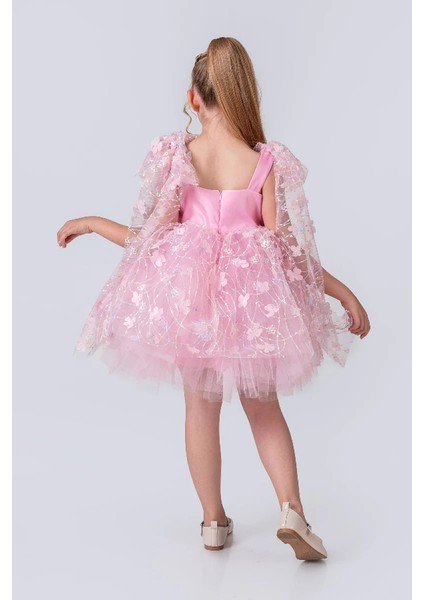 Papatya Model Kız Çocuk Abiye Elbise modelleri