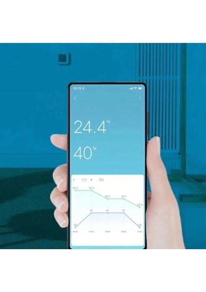 Mijia Bluetooth Akıllı Sıcaklık ve Nem Ölçer Termometre 4'lü modelleri