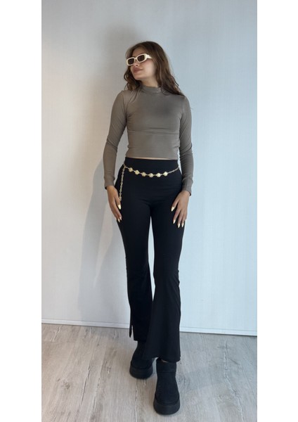 Kadın Balıkçı Yaka Viskon Kumaş Uzun Kollu Bluz fiyatları