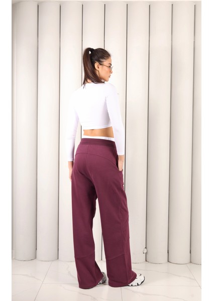 Kadın Bordo Oversize Eşofman Altı | Msc 2618ALT indirimleri