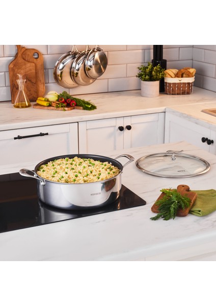 Plasma Steel 316+ 3ply Karnıyarık Tencere 30 cm fiyatları