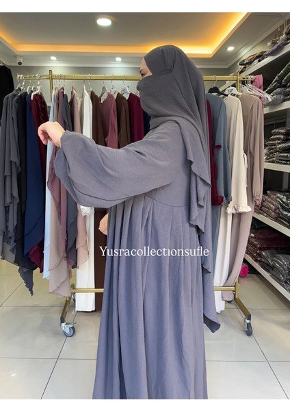 Tesettür Ayrobin Elbise ve Sufle Takım fiyatları