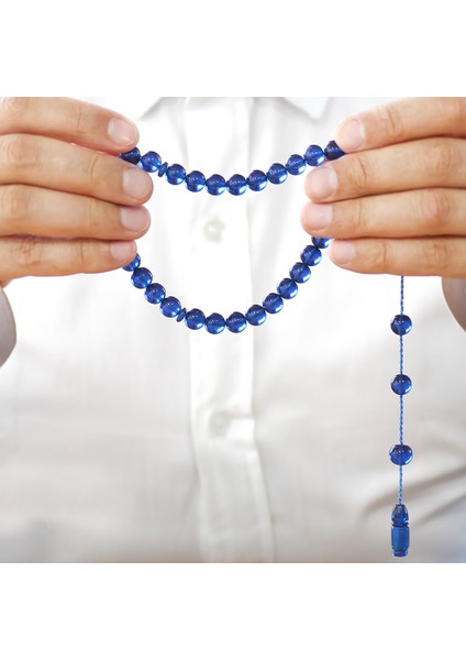 Sistemli Küre Kesim Lacivert Sıkma Kehribar Tesbih fırsatları