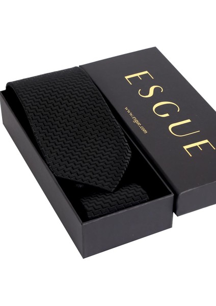 8 cm Klasik Geniş Hand Made Siyah Çizgili Desen Mendilli Kravat fırsatları