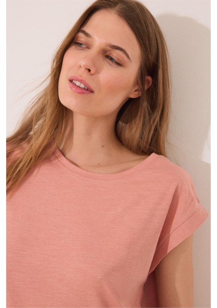 Kısa Kollu Önü Çapraz Detaylı Pijama Üstü modelleri