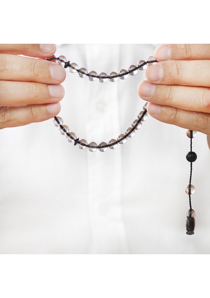 Sistemli Küre Kesim Sürmeli Imame Kombinli Şeffaf Ateş Kehribar Tesbih fırsatları