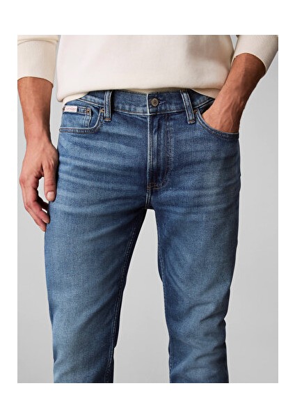 Erkek Slim Taper Mavi Jean fiyatları