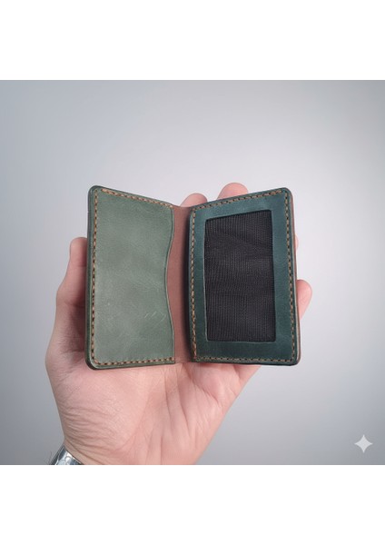 Özel Seri El Dikişi Gerçek Deri Cüzdan -Slim Minimal fiyatları