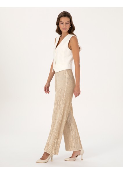 Kadın Krem Flare Fit Eşofman Altı 50309425-VR071 modelleri