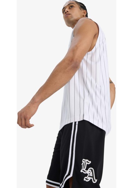 Hızlı Kuruyan Standart Fit Baskılı Bisiklet Yaka Sporcu Atlet E4393AX25HS