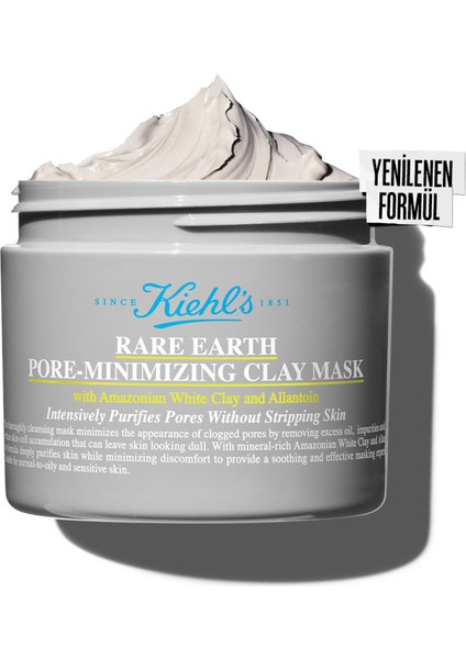 Rare Earth Gözenekleri Derinlemesine Arındıran Kil Maskesi 125 ml