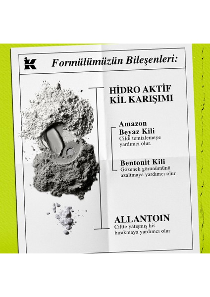 Rare Earth Gözenekleri Derinlemesine Arındıran Kil Maskesi 125 ml