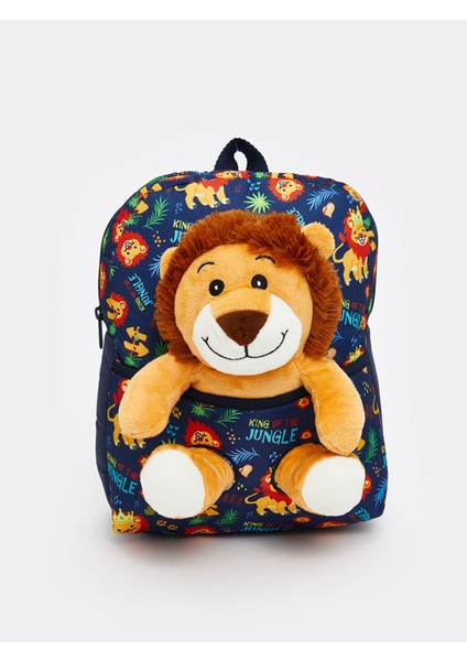 Yeni Sezon Aslan Figürlü Erkek Çocuk Sırt Çantası