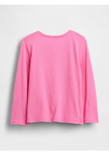 Kız Bebek Koyu Pembe Gap Logo T-Shirt fiyatları