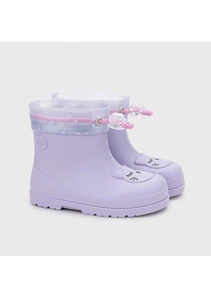 Mendi Gato Borreguito Kürklü Malva Çocuk Yağmur Çizmesi CC334-018