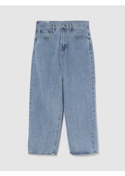 Erkek Açık Mavi Extra Baggy Jean Pantolon fiyatları