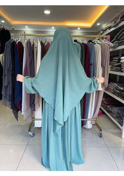 Tesettür Ayrobin Elbise ve Sufle Takım fırsatları