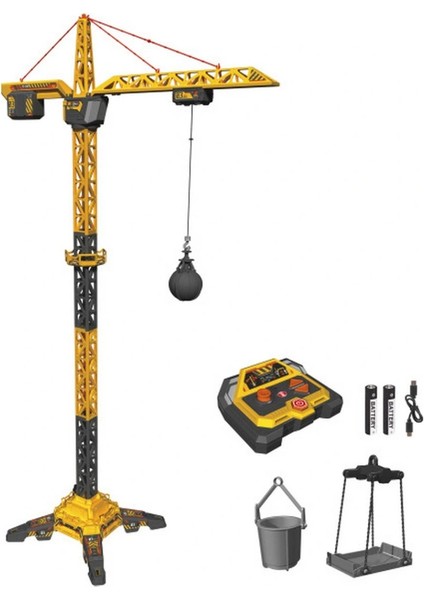 Uzaktan Kumandalı Titan Vinç