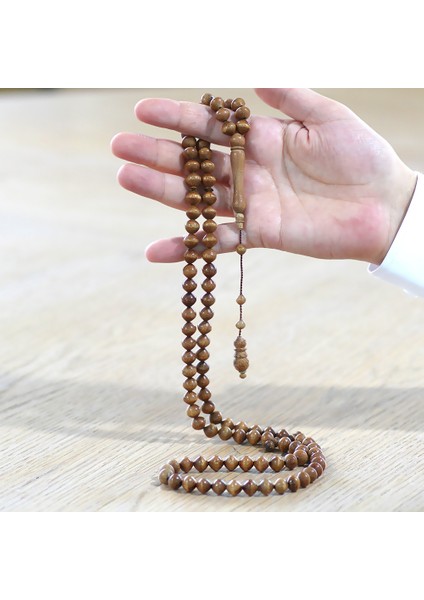 Sistemli Istanbul Kesim Kahverengi 99 Taneli Mango Ağacı Namaz Tesbihi fırsatları