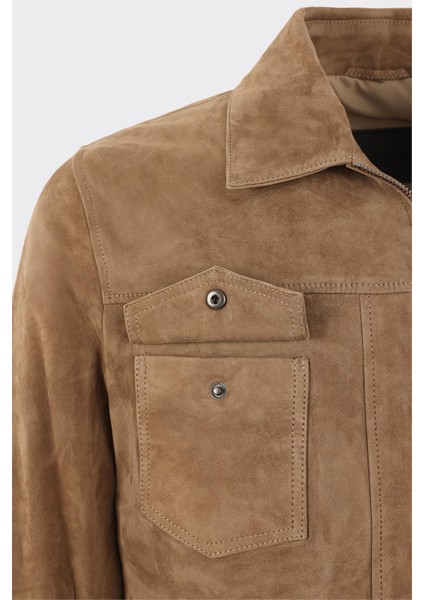 Vizon Deri Erkek Ceket modelleri