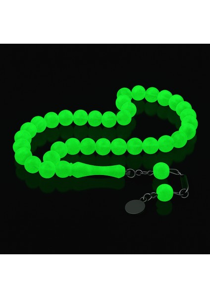 Kararmaz Metal Tuğra Püsküllü Küre Kesim Şeffaf Renk Kedigözü Tesbih modelleri