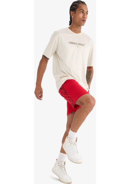 NBA Miami Heat Standart Fit Kısa Paça Şort E2344AX25SP