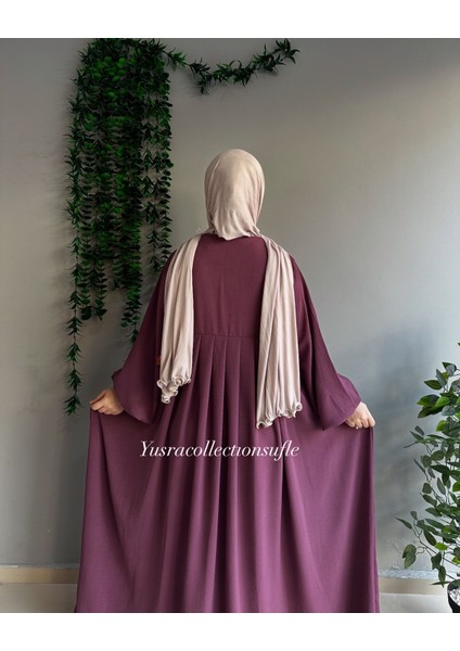 Tesettür Ayrobin Elbise ve Sufle Takım